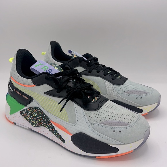 Puma RS-X FD “Fair Aqua Ponderosa Pine”, Sz 11, never worn, no box